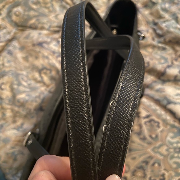 Michael Kors Jetset Black Signature Tote with Leather Trim & Silver-Tone Accents - Picture 7 of 7